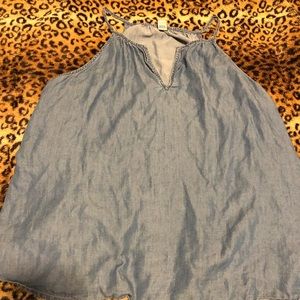 Jean Tank Top